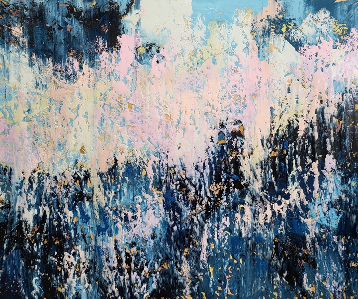 گالری آثار نقاشی انتزاعی الکس سنچنکو از بریتانیا