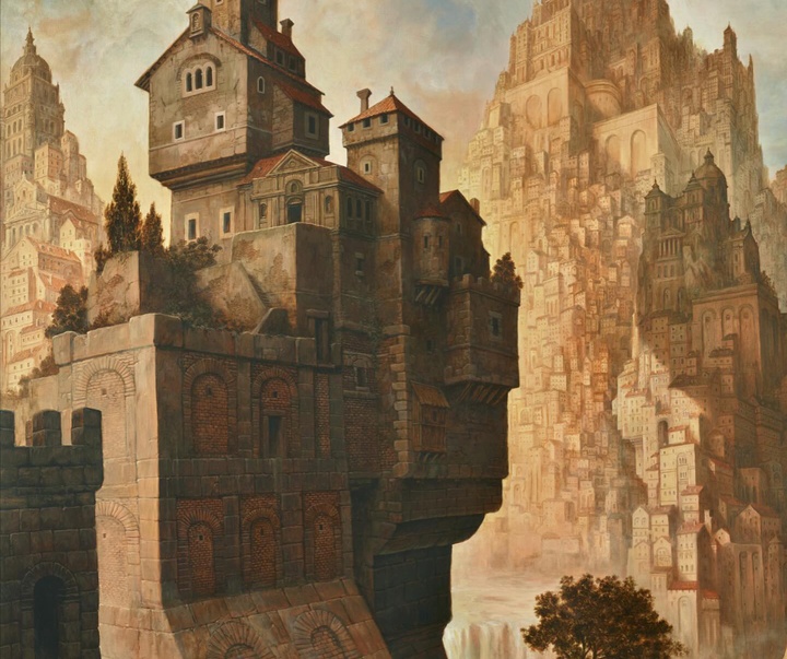 گالری آثار نقاشی ژولین دلوال از فرانسه