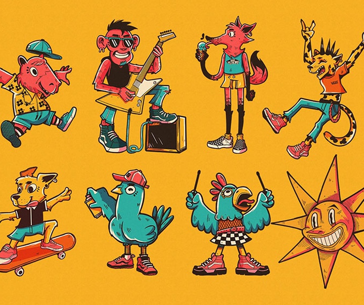 گالری آثار تصویرسازی ادی فورتوناتو از برزیل