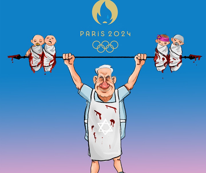 گالری آثار مسابقه بین‌المللی کارتون بایکوت نسل کشی 2024 - بخش اول