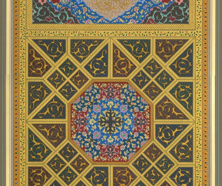 گالری آثار تذهیب فرزانه جعفری از ایران
