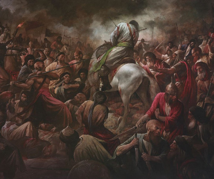 گالری از جدیدترین آثار نقاشی حسن روح‌الامین