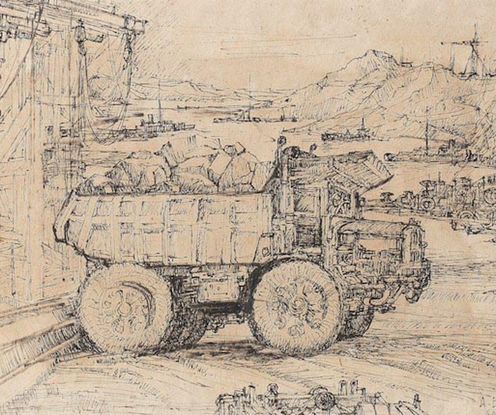 گالری آثار طراحی و نقاشی عبدالهادی الغزار از مصر