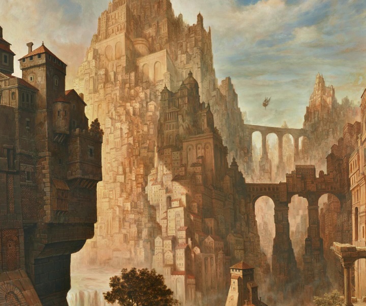 گالری آثار نقاشی ژولین دلوال از فرانسه
