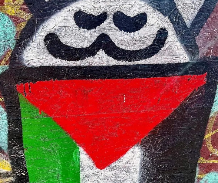 گالری نقاشی‌های خیابانی با موضوع فلسطین