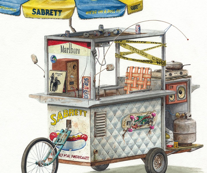 گالری آثار نقاشی آلوارو نادئو از برزیل