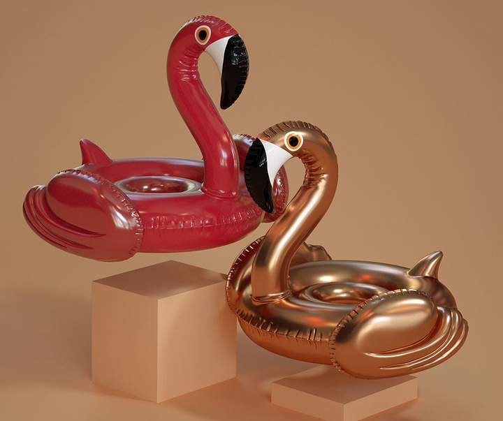 گالری آثار گرافیک سه بعدی خوزه کارلوس از کاستاریکا