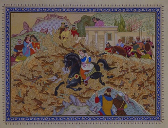 گالری آثار نگارگری و نقاشی محمد بهرامی از ایران