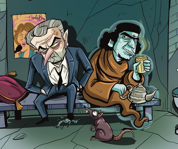 گالری آثار کارتون و کاریکاتور لاتراش یاسین از فرانسه