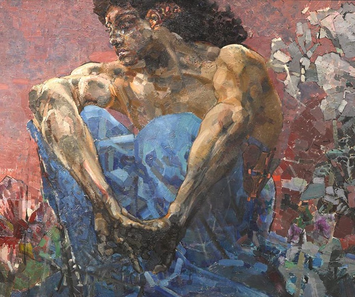 mikhail vrubel the demon seated