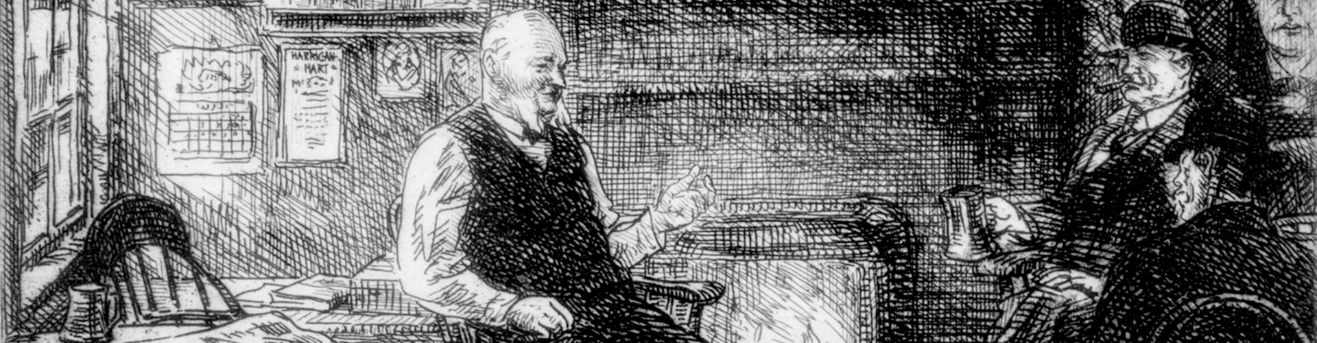 گالری تصویرسازی‌های جان اسلون از آمریکا