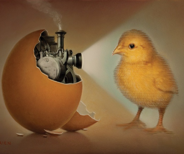 chicken and the egg