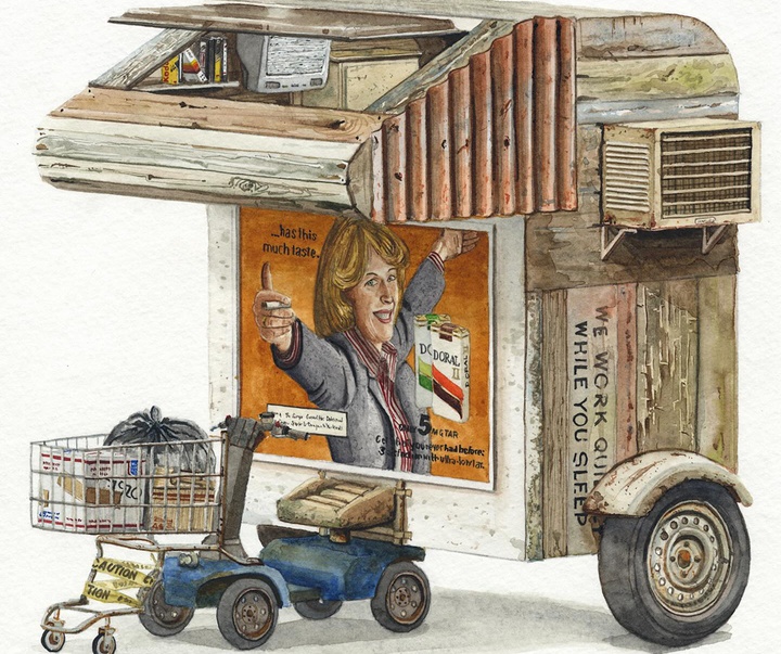 گالری آثار نقاشی آلوارو نادئو از برزیل