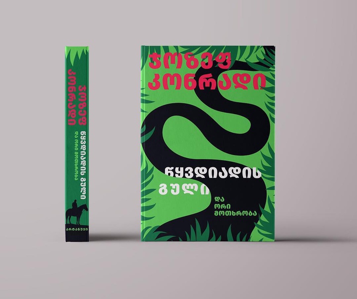 گالری آثار طراحی جلد کتاب تئونا چانیشویلی از گرجستان