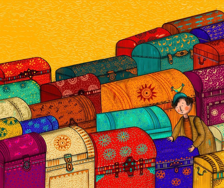 گالری آثار تصویرسازی و احجام پاپیه ماشه فاطمه توسلی از ایران
