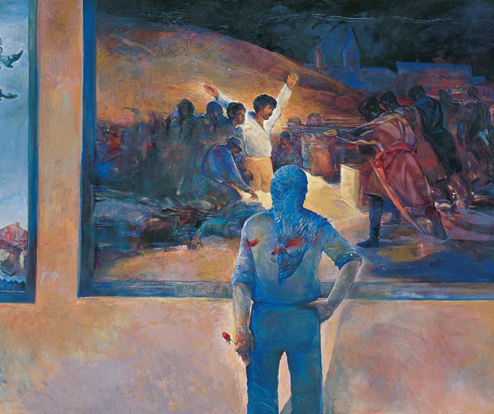 گالری آثار نقاشی حبیب الله صادقی