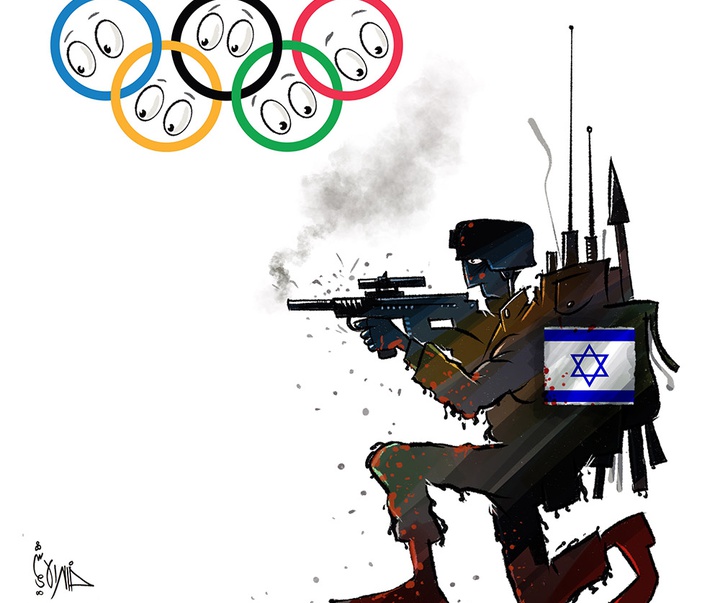 گالری آثار مسابقه بین‌المللی کارتون بایکوت نسل کشی 2024 - بخش دوم