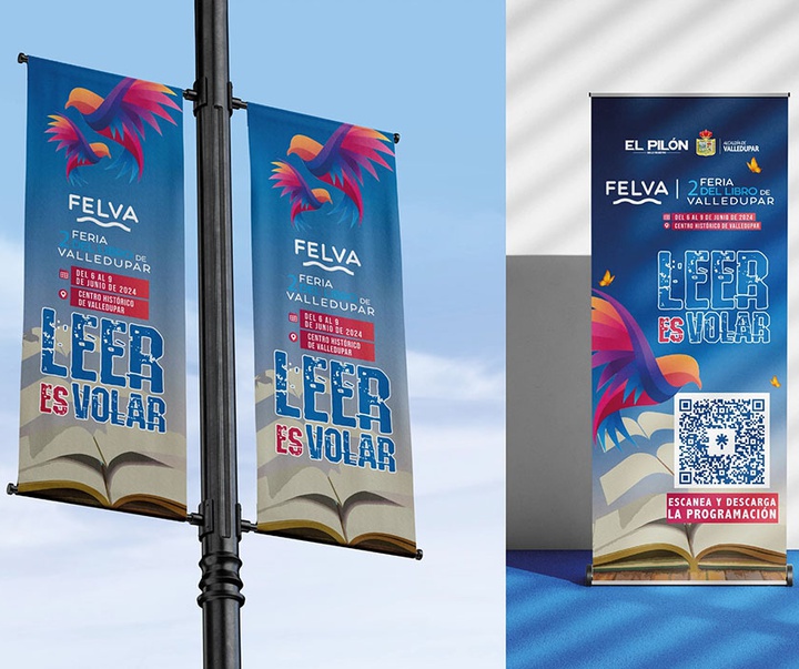 گالری آثار گرافیک و برندسازی روس‌آنجلا لوزا از کلمبیا