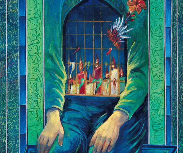 گالری نقاشی های علی محمد شیخی از ایران