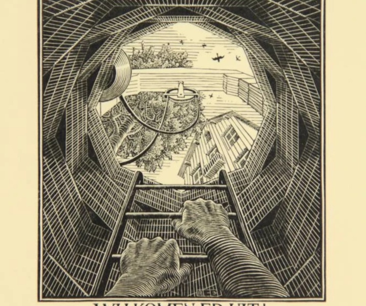 گالری آثار گرافیک موریس کورنلیس اشر از هلند