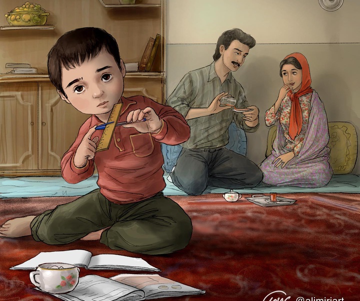 گالری منتخب تصویرسازی های علی میری