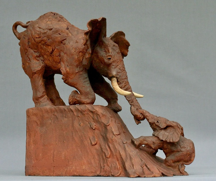 گالری مجسمه های سرامیکی آلن وارینگ از دانمارک
