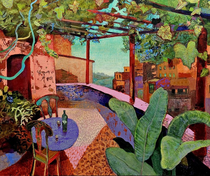 گالری آثار نقاشی اکرلیک پاول یورگنسن از کانادا