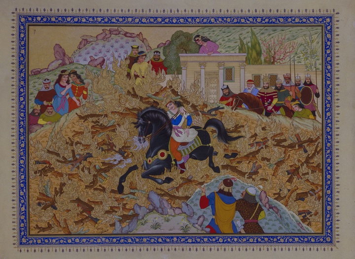 گالری آثار نگارگری و نقاشی محمد بهرامی از ایران