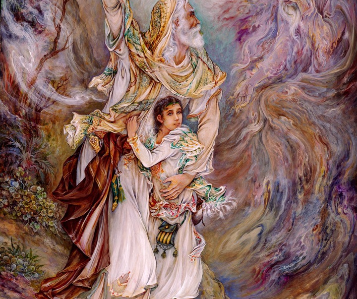 گالری آثار نگارگری محمود فرشچیان