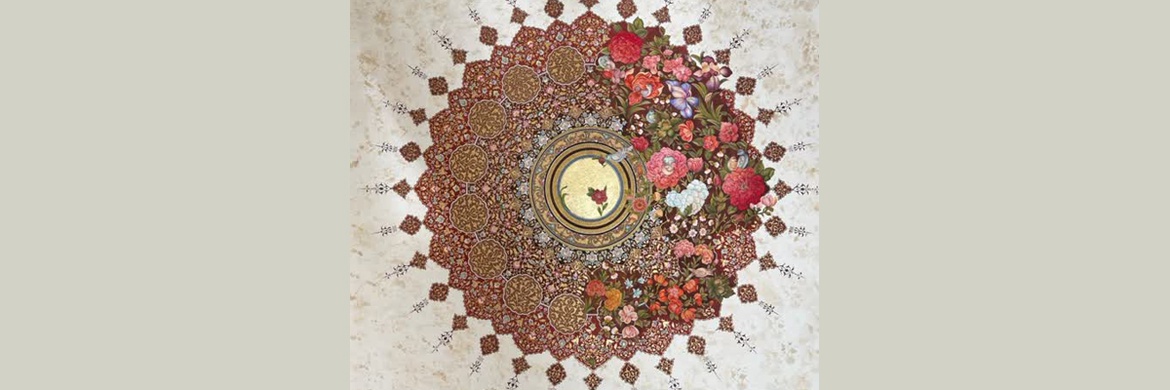 گالری آثار تذهیب الهه شعبانی از ایران