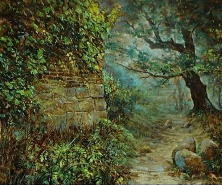 گالری آثار نقاشی عباس برزگر گنجی از ایران