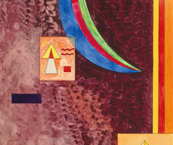 گالری آثار نقاشی واسیلی کاندینسکی از روسیه