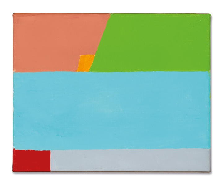 گالری نقاشی‌های انتزاعی اتل عدنان هنرمند لبنانی آمریکایی