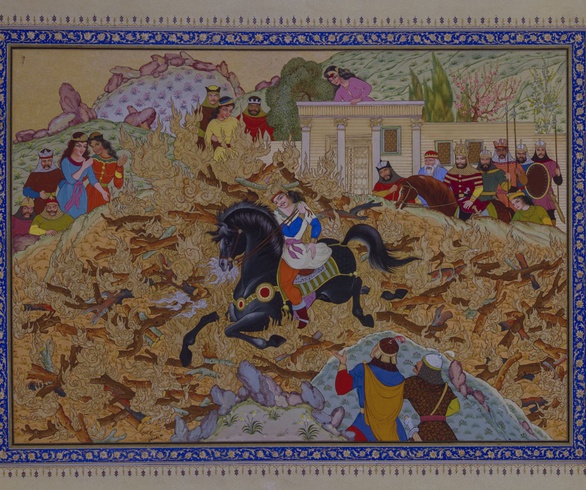 گالری آثار نگارگری و نقاشی محمد بهرامی از ایران