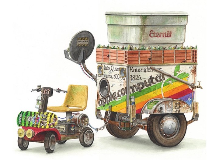 گالری آثار نقاشی آلوارو نادئو از برزیل