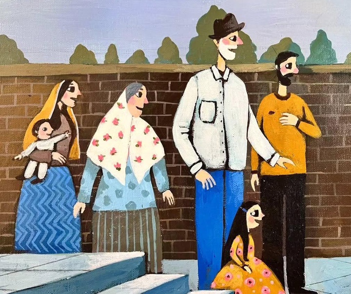 گالری تصویرسازی های عاطفه ملکی جو از ایران