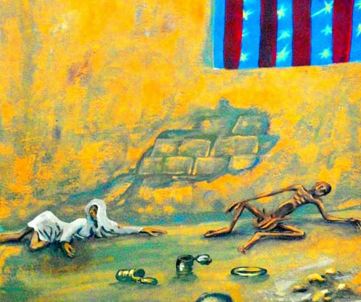 گالری آثار مسابقه بین‌المللی کارتون بایکوت نسل کشی 2024 - بخش اول
