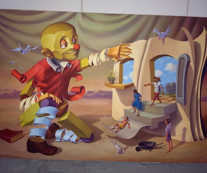 گالری آثار تصویرسازی برگ اولیویرا از برزیل