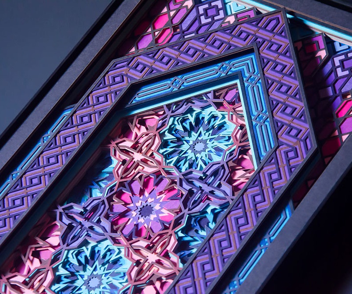 گالری آثار گرافیک و حجم زوبین جهاوری از هندوستان