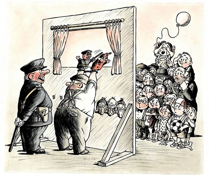 گالری آثار کارتون یوری کوسوبوکین از اوکراین