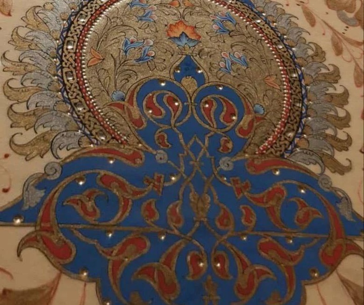 گالری آثار تذهیب محسن آقامیری از ایران