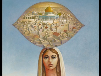 گالری آثار نقاشی سلیمان منصور از فلسطین