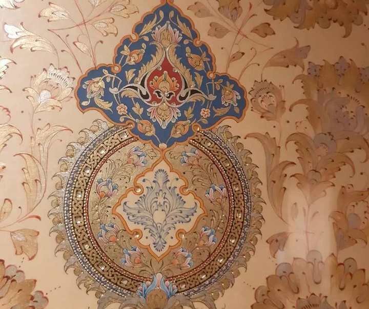 گالری آثار تذهیب محسن آقامیری از ایران