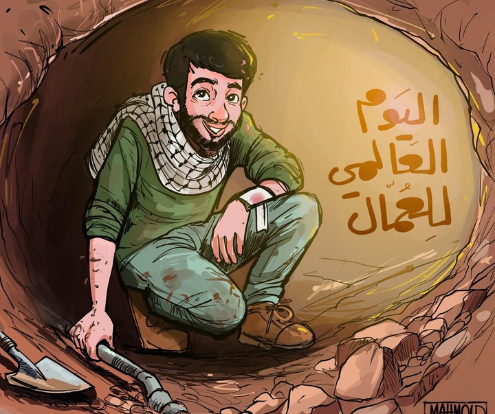 گالری آثار کارتون محمود عباس از فلسطین