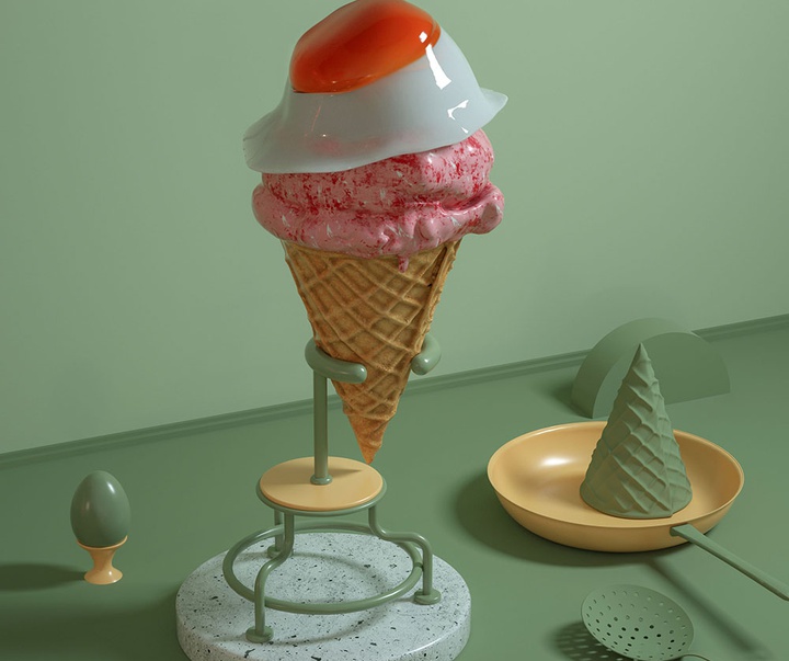 گالری آثار گرافیک سه بعدی خوزه کارلوس از کاستاریکا