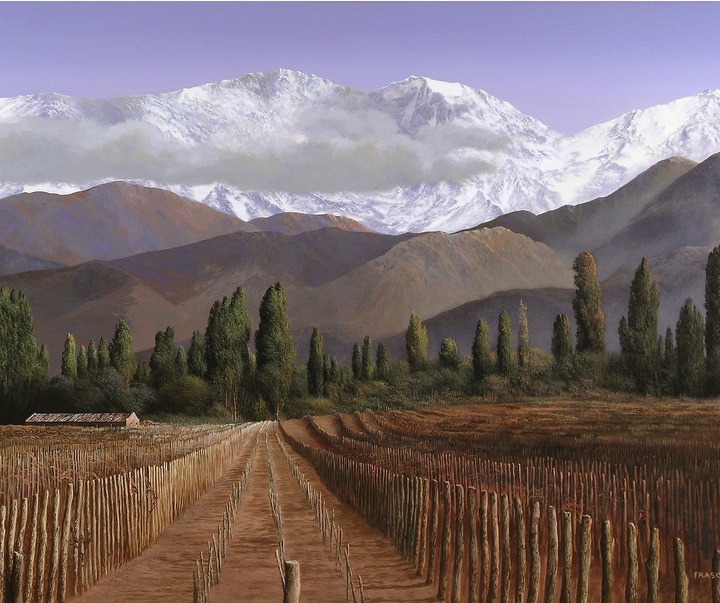 گالری آثار نقاشی آبرنگ خورخه فراسکا از آرژانتین