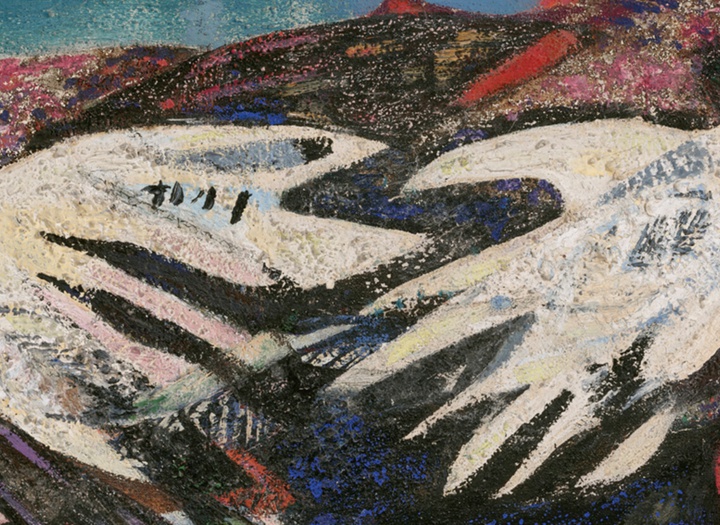 گالری آثار نقاشی و کلاژ ایلین آگار هنرمند آرژانتینی - بریتانیایی