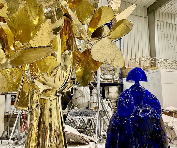 گالری آثار مجسمه و حجم مانوئل والدز از اسپانیا