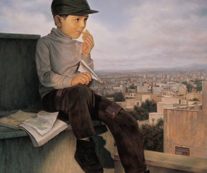 گالری نقاشی‌های واقع گرایانه ایمان ملکی