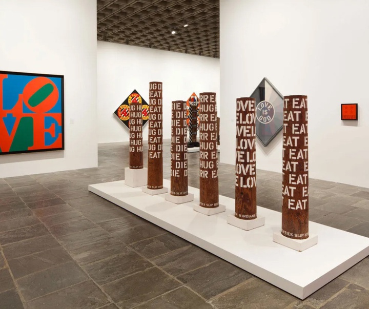 گالری آثار حجم رابرت کلارک (رابرت ایندیانا) از آمریکا